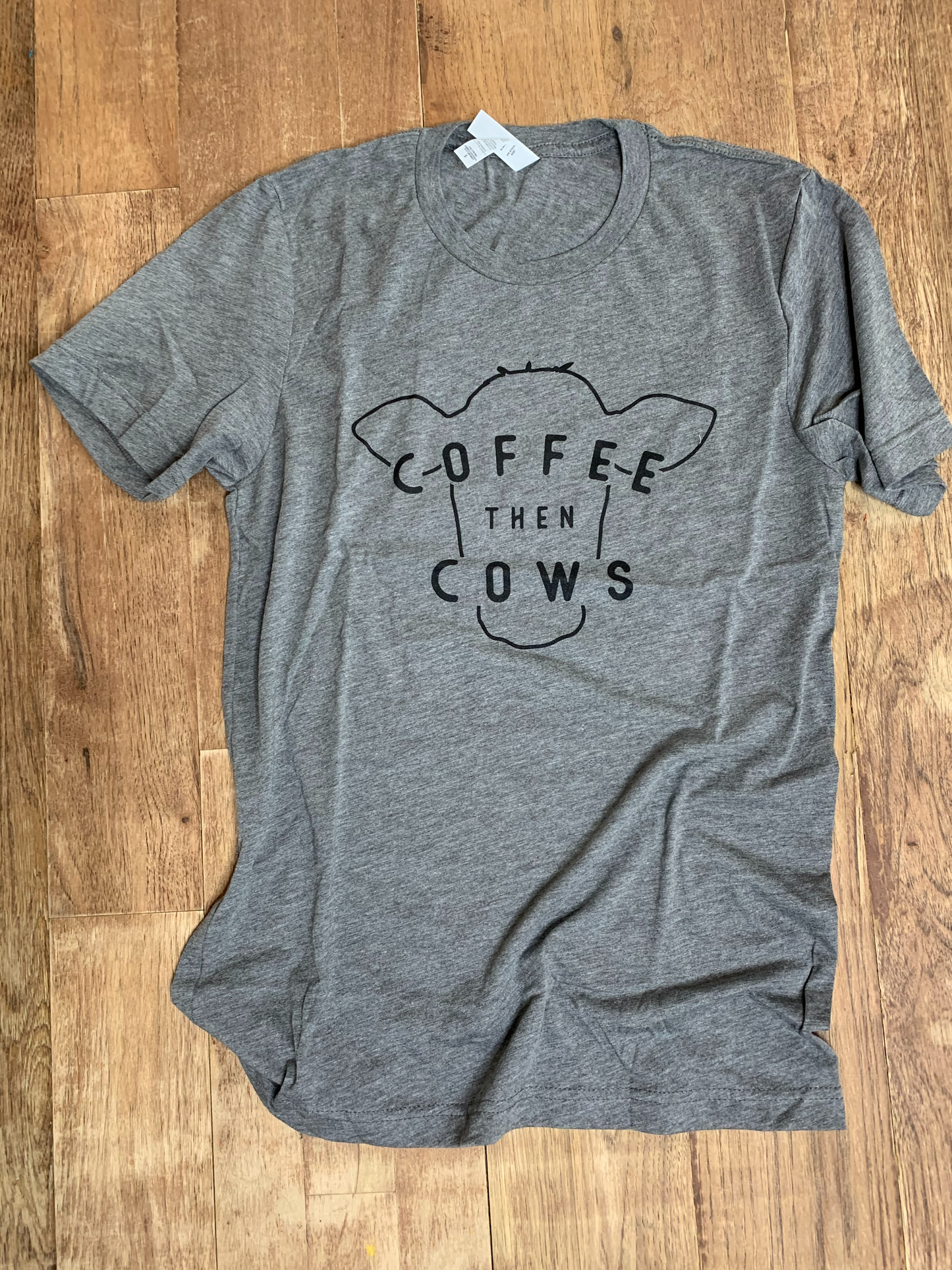 Coffee then Cows Tee